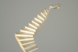 ¿Cómo hacer una escalera de madera?