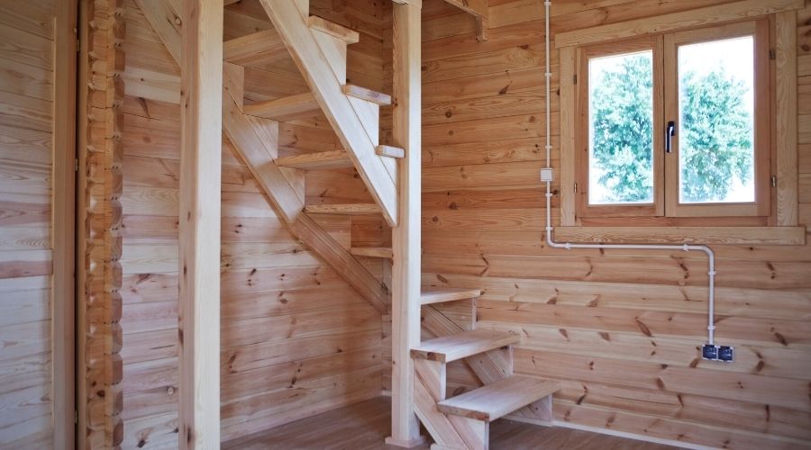 Cambiar una escalera de madera