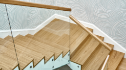barandilla de madera elegir para tu escalera