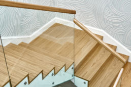 barandilla de madera elegir para tu escalera