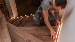 escaleras de mader valor arquitectonico