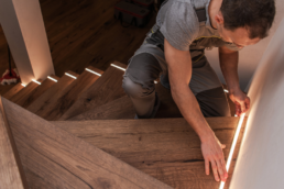 escaleras de mader valor arquitectonico