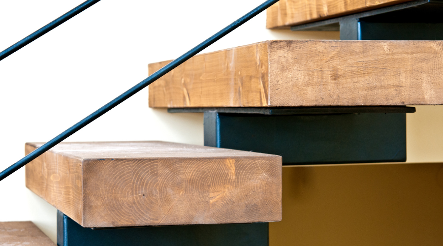 Característica principal de las escaleras de madera