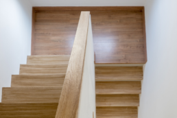 escaleras de madera